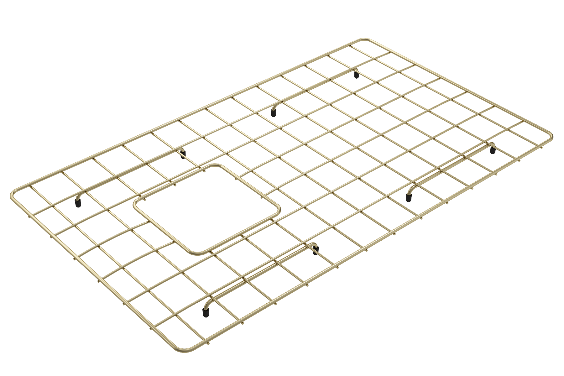 Stainless Steel Sink Rack in Brushed Gold finish for 30in. 1346/1347 Farmhouse Apron Front Fireclay Single Bowl Kitchen Sinks New Design